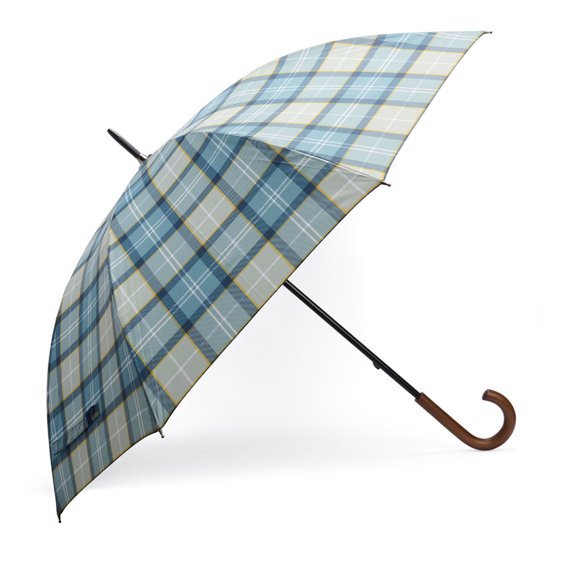 BARBOUR TARTAN FULL LENGTH UMBRELLA - HIGHLAND LAKE TARTAN