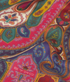 ETRO TOSCA CASHMERE/SILK SCARF - MULTICOLOR ON WHITE