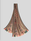 ETRO CASHMERE/SILK SCARF - MULTICOLOR ON WHITE