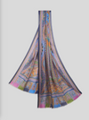 ETRO MODAL SCARF - MULTICOLOR ON BLUE