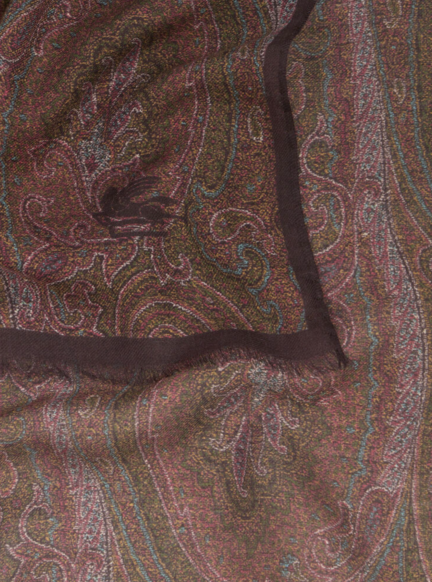 ETRO MODAL & CASHMERE SCARF - CLASSIC PAISLEY