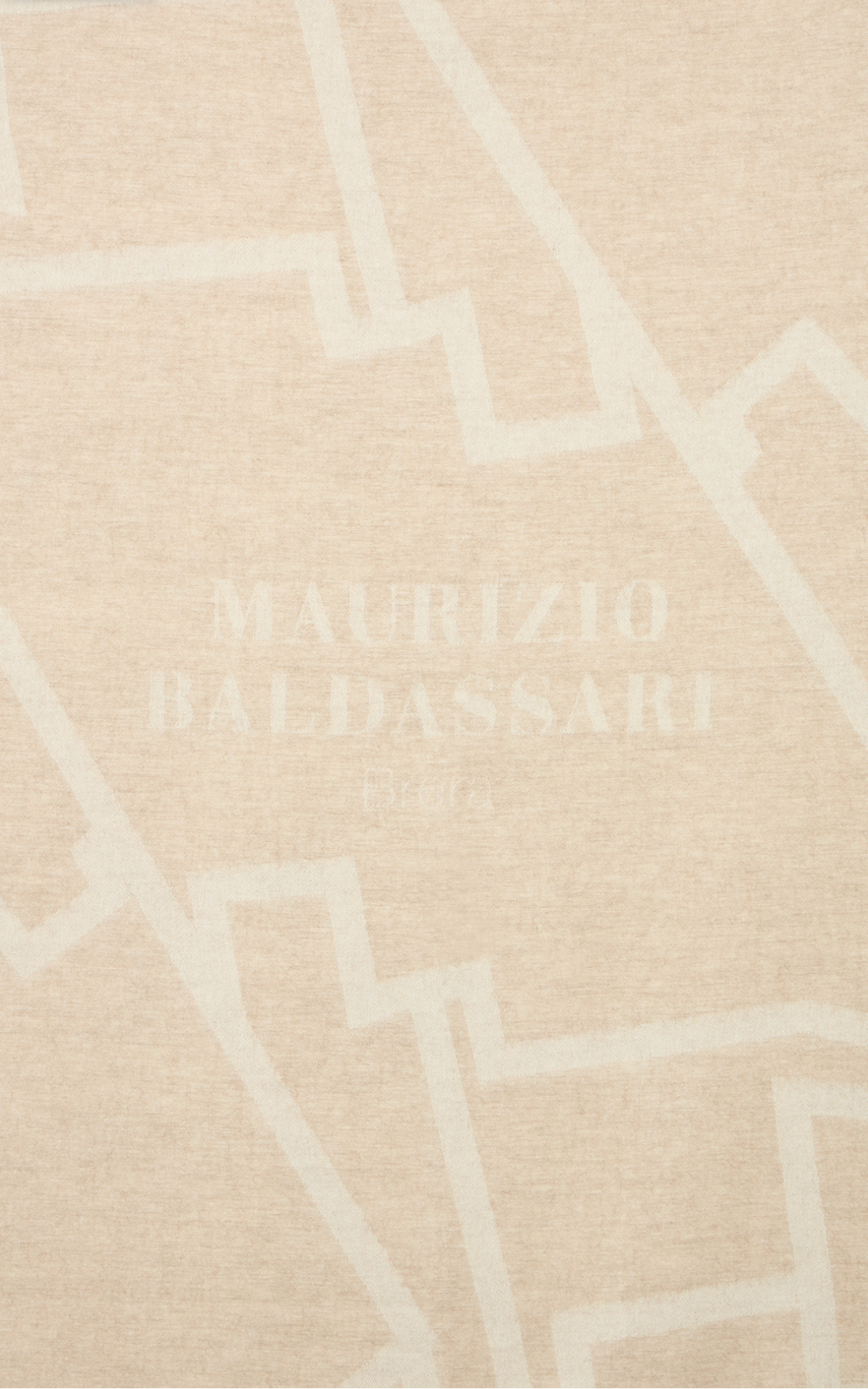 MAURIZIO BALDASSARI - BRUSHED CASHMERE SQUARE SCARF - SHITAKE