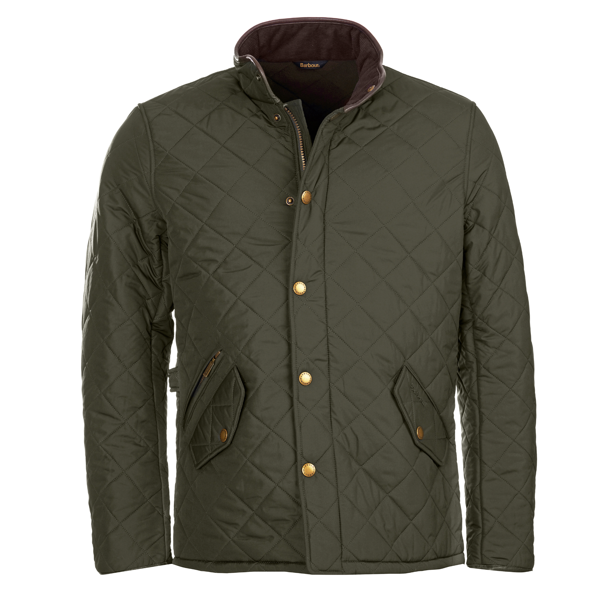 BARBOUR POWELL QUILTED JACKET - SAGE