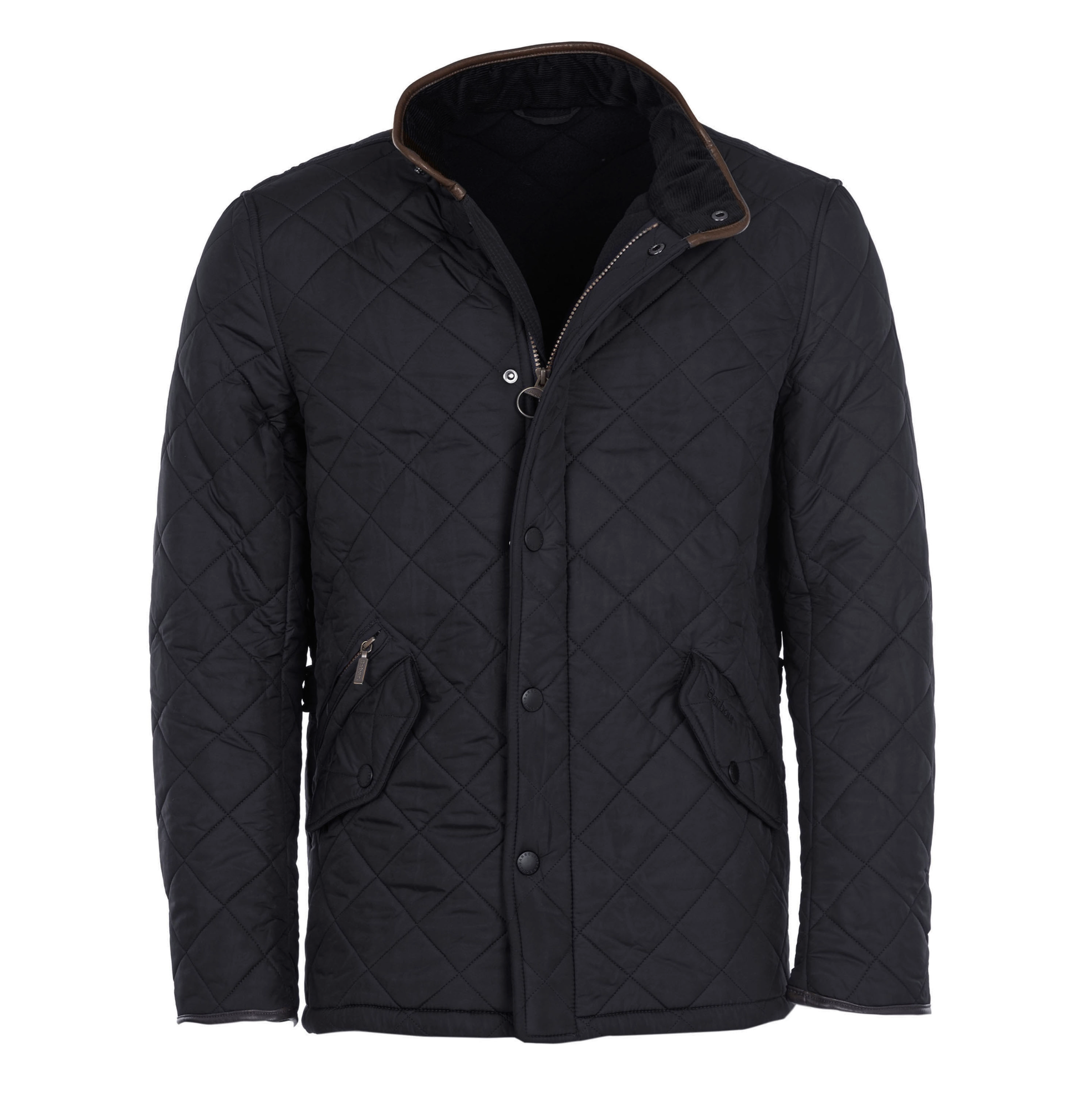BARBOUR POWELL QUILTED JACKET - NAVY