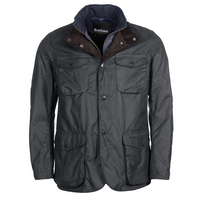 BARBOUR OGSTON WAX JACKET - NAVY