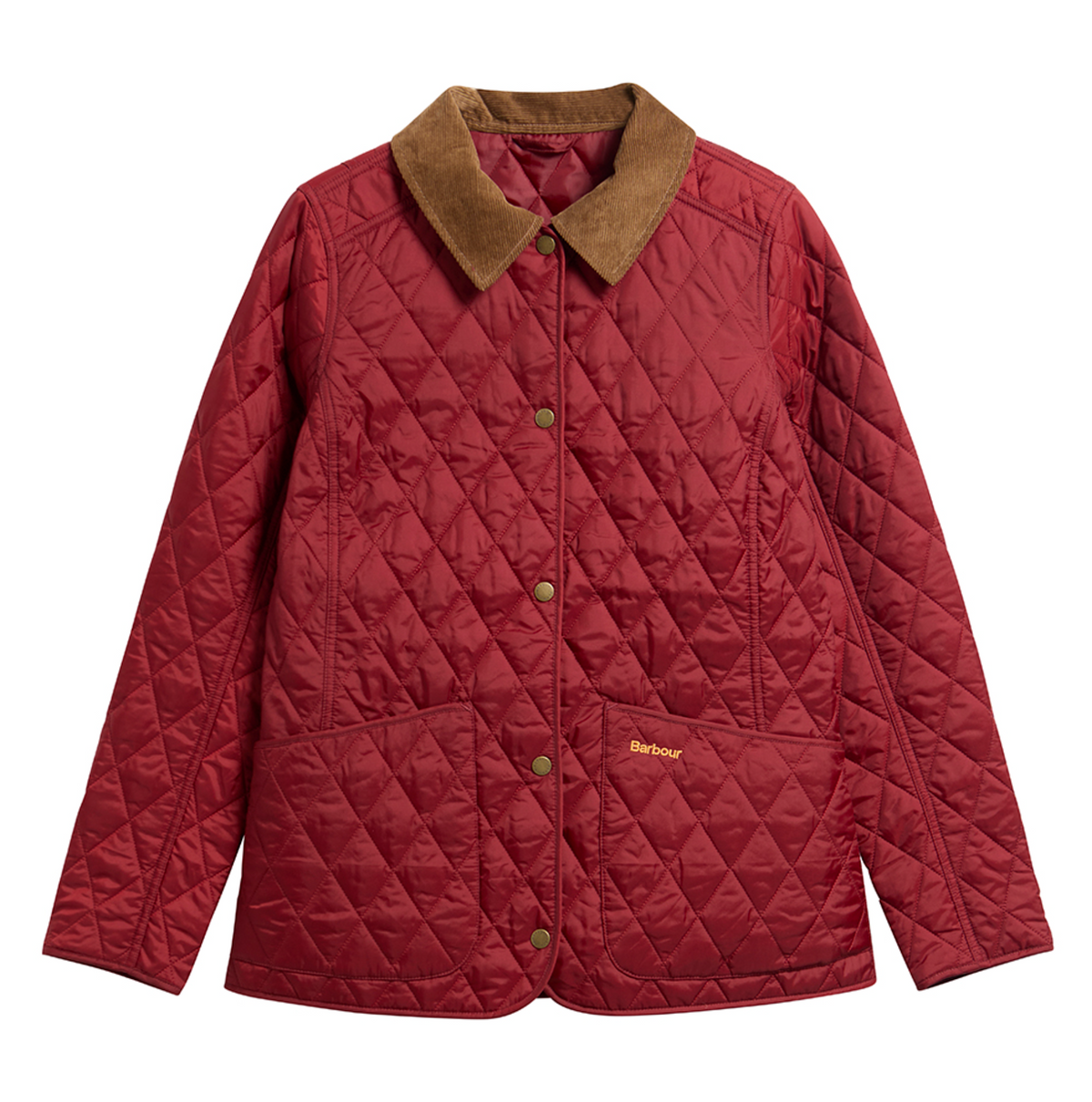 BARBOUR ANNANDALE QUILTED JACKET - CRANBERRY RED