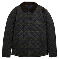 BARBOUR TARTAN SHIRT QUILTED JACKET - SHADOW CLASSIC