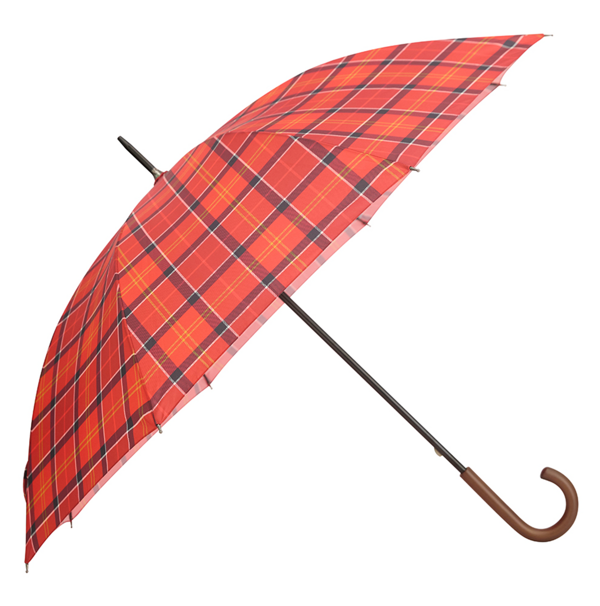 BARBOUR TARTAN FULL LENGTH UMBRELLA - CARDINAL TARTAN