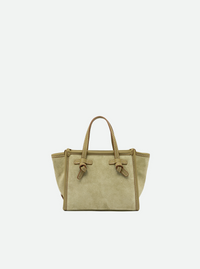GIANNI CHIARINI SUEDE HANDBAG - WILLOW