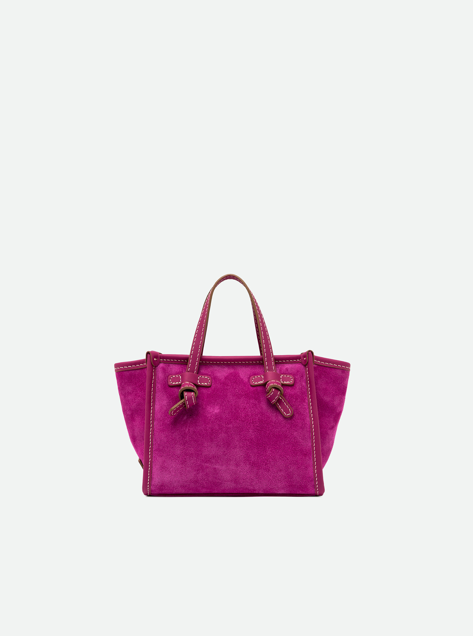 GIANNI CHIARINI SUEDE HANDBAG - DESERT FLOWER