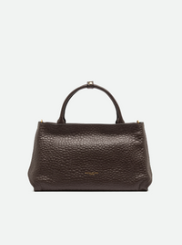GIANNI CHIARINI AMAL LEATHER HANDBAG - ESPRESSO