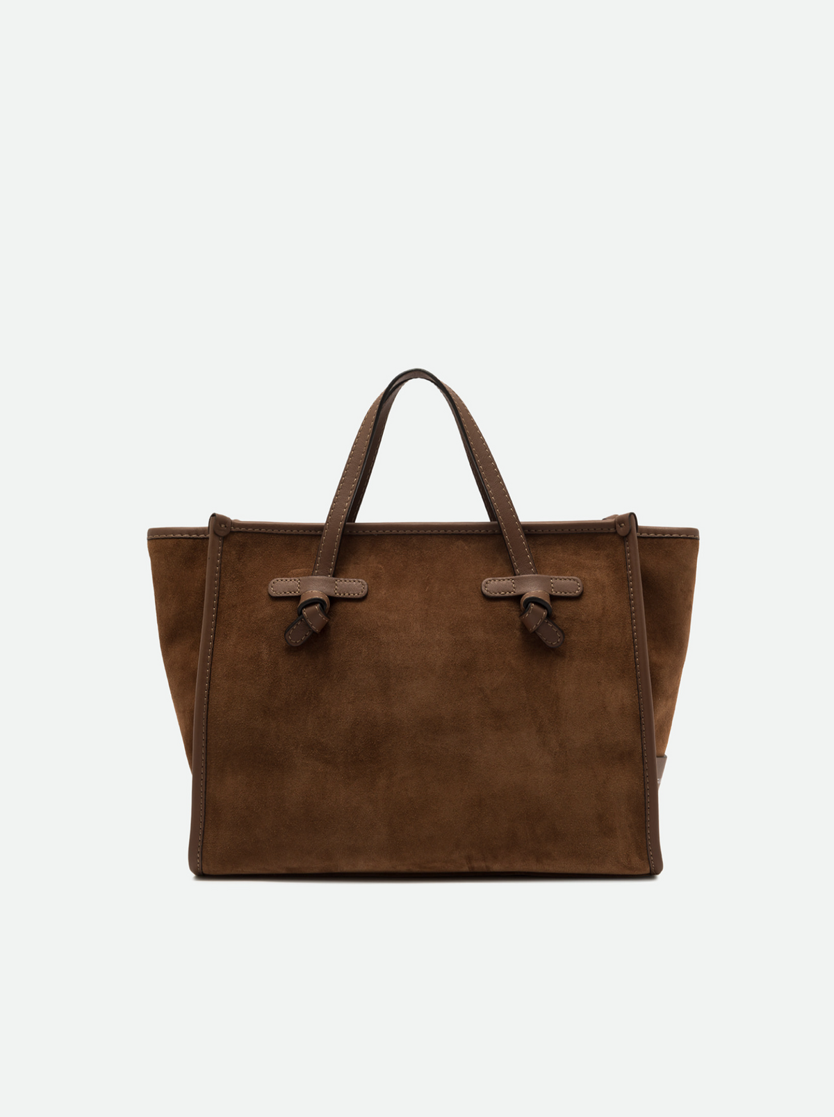 GIANNI CHIARINI SUEDE TOTE - COGNAC