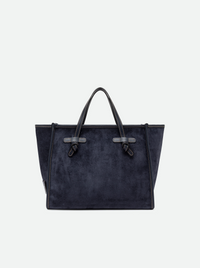 GIANNI CHIARINI SUEDE TOTE - NOTTURNO