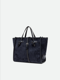 GIANNI CHIARINI SUEDE TOTE - NOTTURNO