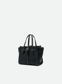 GIANNI CHIARINI LEATHER HANDBAG - VELVET GREEN