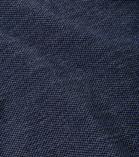 PETER MILLAR BLAIR BIRDSEYE QUARTER-ZIP SWEATER - NAVY