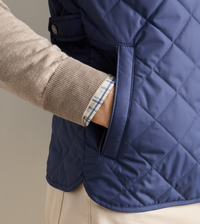 PETER MILLAR ESSEX VEST - CROWN BLUE