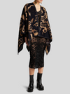 ETRO EMBROIDERED REVERSIBLE CAPE - MULTICOLOR