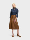 SARAH ALEXANDRA SIGNATURE SHIRT - NEW NAVY