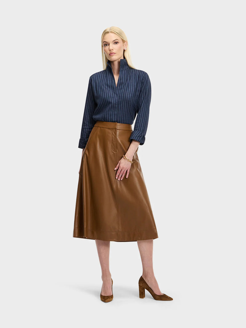 SARAH ALEXANDRA SIGNATURE SHIRT - NEW NAVY