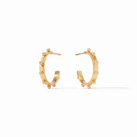 JULIE VOS SOHO HOOP EARRING - GOLD - SMALL