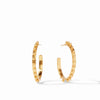 JULIE VOS SOHO HOOP EARRING - GOLD - MEDIUM