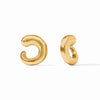 JULIE VOS SOLARA SPIRAL EARRING - MEDIUM