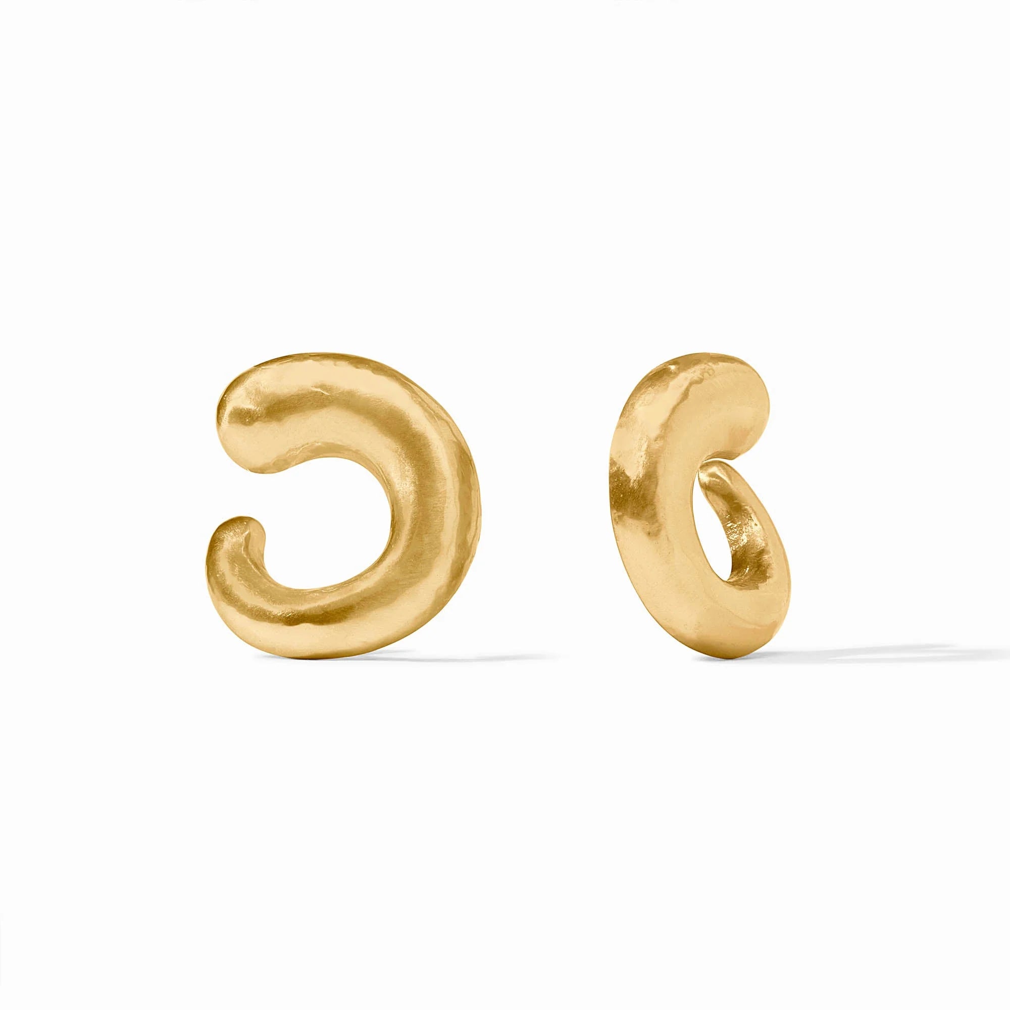 JULIE VOS SOLARA SPIRAL EARRING - MEDIUM