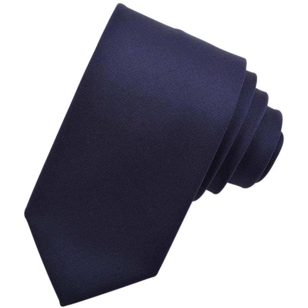 DION WOOL MELANGE TIE - MARINE BLUE