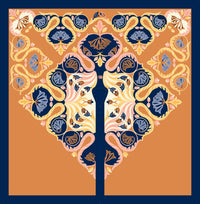 ETRO WOOL/MODAL CAPE - YELLOW