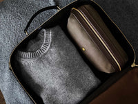 MISMO M/S WASHBAG - ARMY/DARK BROWN