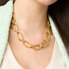 JULIE VOS WAVE LINK NECKLACE