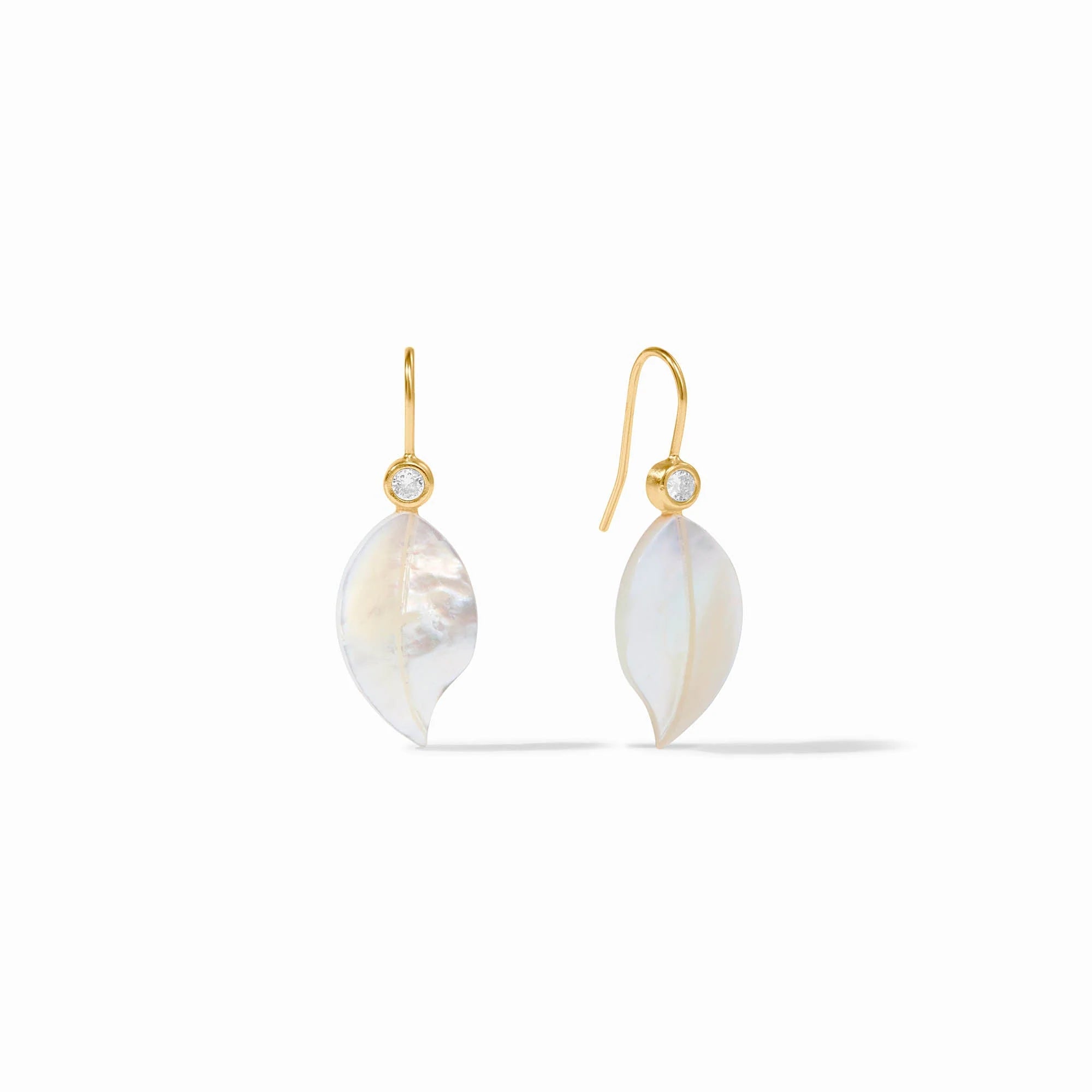 JULIE VOS WILLOW EARRING - MOTHER OF PEARL