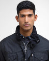 BARBOUR SAPPER MEN'S WAX JACKET - BLACK