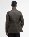 BARBOUR BEACON SPORTS WAX JACKET - OLIVE