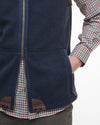 BARBOUR LANGDALE FLEECE MEN'S GILET - NAVY