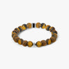 TATEOSSIAN GIZA BEADED BRACELET - BROWN TIGER EYE