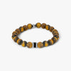 TATEOSSIAN GIZA BEADED BRACELET - BROWN TIGER EYE