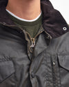 BARBOUR SAPPER MEN'S WAX JACKET - OLIVE