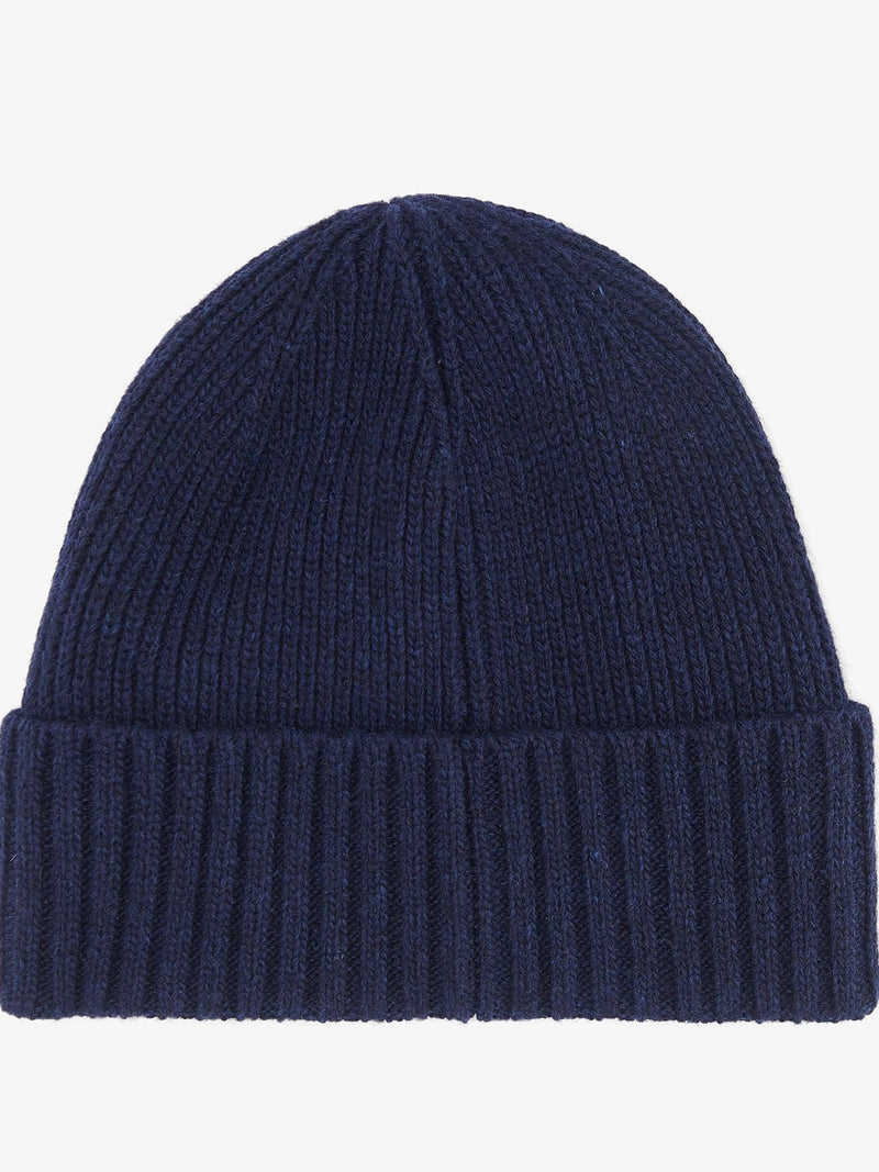 BARBOUR CARLTON BEANIE - NAVY