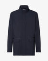 CORNELIANI NYLON FIELD COAT - NAVY