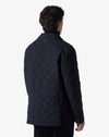 CORNELIANI QUILTED JACKET - NAVY