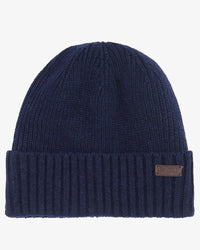 BARBOUR CARLTON BEANIE - NAVY