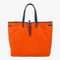 SONOMA COUNTY LEATHER - DAY & NIGHT TOTE - ORANGE