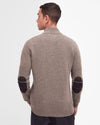 BARBOUR HOLDEN HALF ZIP MEN'S SWEATER - MILITARY MARL