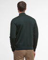 BARBOUR GAMLIN HALF-ZIP SWEATER - OLIVE