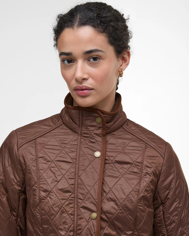 BARBOUR CAVALRY POLARQUILT WOMEN'S JACKET - VICUNA