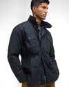 BARBOUR SAPPER MEN'S WAX JACKET - BLACK