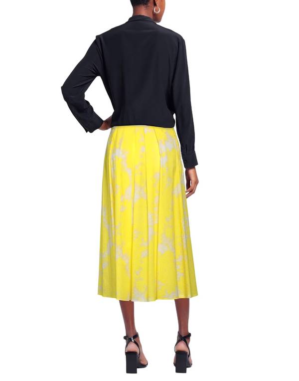 PIAZZA SEMPIONE SUMMER SKIRT - LEMON