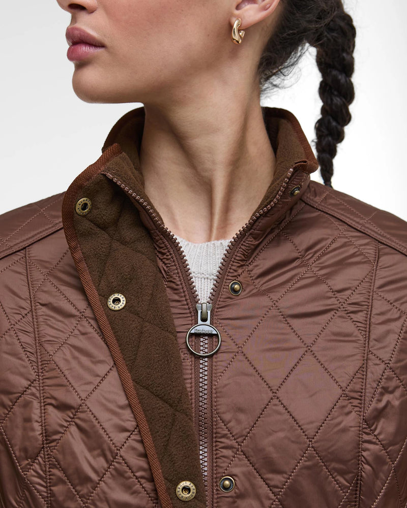 BARBOUR CAVALRY POLARQUILT WOMEN'S JACKET - VICUNA